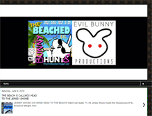 Tablet Screenshot of evilbunnyhunt.blogspot.com