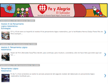 Tablet Screenshot of feyalegriaelsalvador.blogspot.com