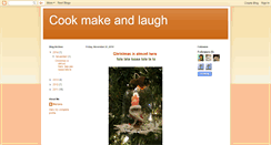 Desktop Screenshot of cookmakeandlaugh.blogspot.com