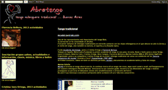 Desktop Screenshot of abretango.blogspot.com