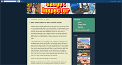 Desktop Screenshot of gadget-inspector.blogspot.com