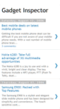 Mobile Screenshot of gadget-inspector.blogspot.com