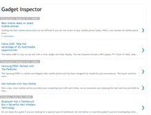 Tablet Screenshot of gadget-inspector.blogspot.com