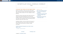 Desktop Screenshot of kumpulan-soal-cerdas-cermat.blogspot.com