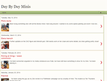 Tablet Screenshot of daybydayminis.blogspot.com