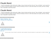Tablet Screenshot of organizationclaudemonet.blogspot.com