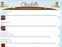 Tablet Screenshot of cherishables-handcrafts.blogspot.com