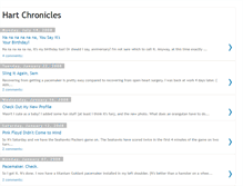 Tablet Screenshot of hartchronicles.blogspot.com