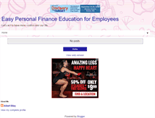 Tablet Screenshot of easypersonalfinanceeducation.blogspot.com