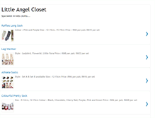 Tablet Screenshot of little-angel-closet.blogspot.com