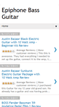 Mobile Screenshot of epiphonebassguitar.blogspot.com