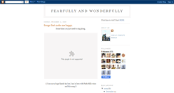 Desktop Screenshot of bothfearandwonder.blogspot.com