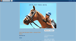 Desktop Screenshot of outofthebox-elena.blogspot.com