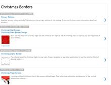 Tablet Screenshot of christmasborders.blogspot.com