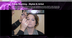 Desktop Screenshot of cindyrushing.blogspot.com