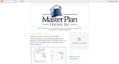 Desktop Screenshot of masterplanhomesinc.blogspot.com