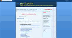 Desktop Screenshot of iliveinacondo.blogspot.com