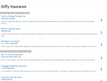 Tablet Screenshot of giffyinsurance.blogspot.com