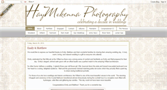 Desktop Screenshot of haymckennaphotography.blogspot.com