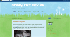 Desktop Screenshot of crazyforcavies.blogspot.com