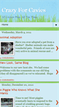 Mobile Screenshot of crazyforcavies.blogspot.com