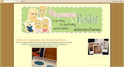 Desktop Screenshot of princessesandpickles.blogspot.com