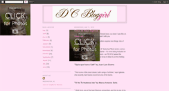 Desktop Screenshot of dcbloggirl.blogspot.com