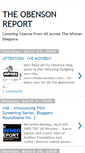 Mobile Screenshot of obensonreport.blogspot.com