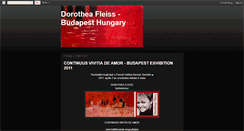 Desktop Screenshot of dorotheafleisshungary.blogspot.com