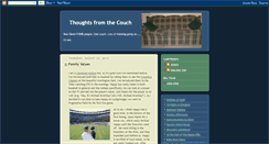 Desktop Screenshot of couchthoughts.blogspot.com