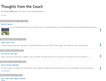 Tablet Screenshot of couchthoughts.blogspot.com