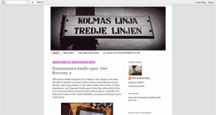 Desktop Screenshot of kolmaslinja.blogspot.com