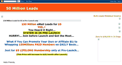 Desktop Screenshot of 50millionleads.blogspot.com