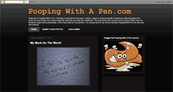 Desktop Screenshot of poopingwithapen.blogspot.com