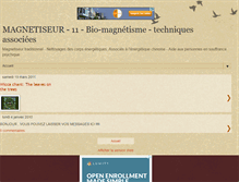 Tablet Screenshot of magnetiseur-71-biomagnetisme.blogspot.com