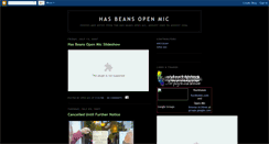 Desktop Screenshot of hasbeansopenmic.blogspot.com