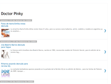 Tablet Screenshot of doctorpinky.blogspot.com