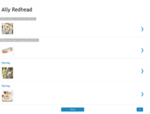 Tablet Screenshot of allyredhead.blogspot.com