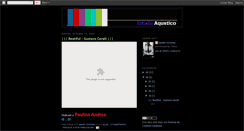 Desktop Screenshot of estudioaqustico.blogspot.com