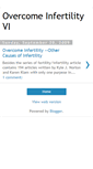 Mobile Screenshot of fertility-infertility-6.blogspot.com