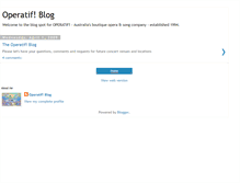 Tablet Screenshot of operatifblog.blogspot.com