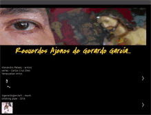 Tablet Screenshot of gerardogarciarte.blogspot.com