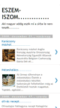 Mobile Screenshot of eszemiszom.blogspot.com