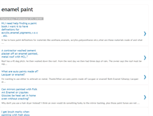 Tablet Screenshot of enamel-paint.blogspot.com