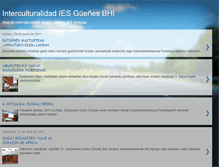 Tablet Screenshot of interculturalidad-iesguenesbhi.blogspot.com
