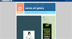 Desktop Screenshot of narutoartgallery.blogspot.com