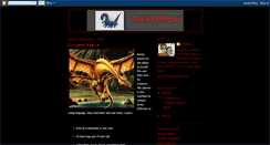 Desktop Screenshot of mythical-wizard.blogspot.com