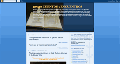 Desktop Screenshot of cuentosyencuentros.blogspot.com