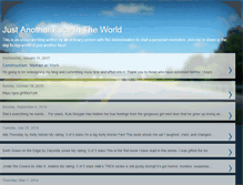 Tablet Screenshot of justanotherfaceintheworld.blogspot.com