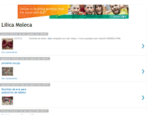 Tablet Screenshot of lilicamoleca.blogspot.com